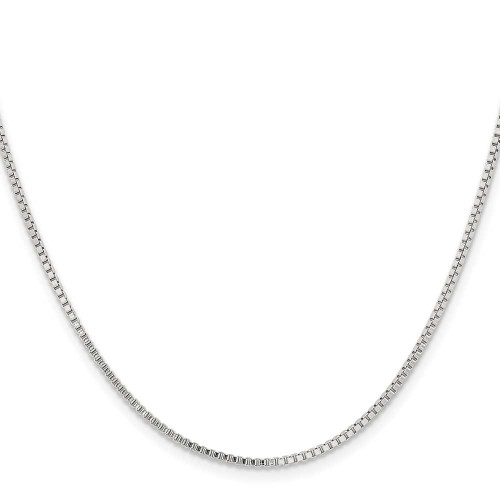 Image of 20" Stainless Steel Polished 1.5mm Box Chain Necklace