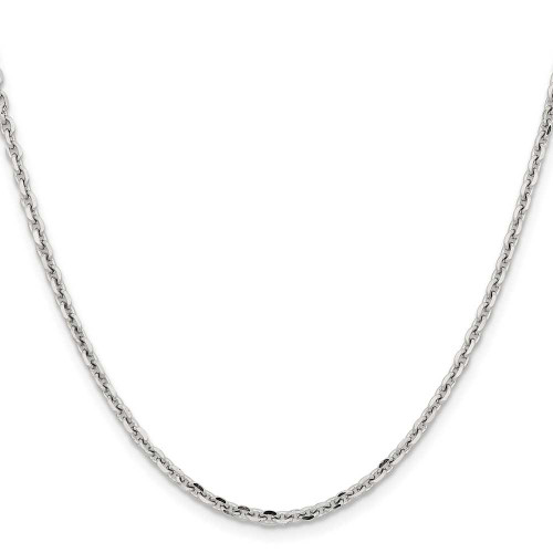 Image of 20" Stainless Steel Polished 2.7mm Cable Chain Necklace