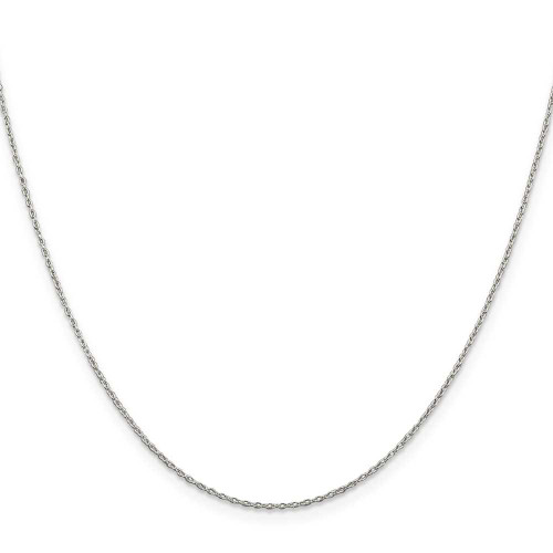 Image of 20" Sterling Silver 1.30mm Forzantina Cable Chain Necklace