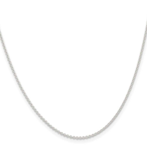 Image of 20" Sterling Silver 1.6mm Forzantina Cable Chain Necklace