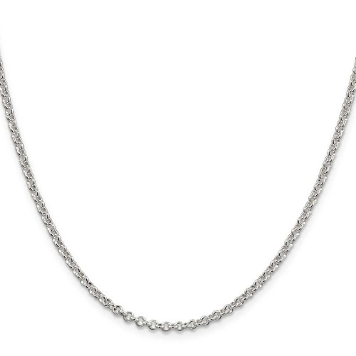 Image of 20" Sterling Silver 2.5mm Rolo Chain Necklace
