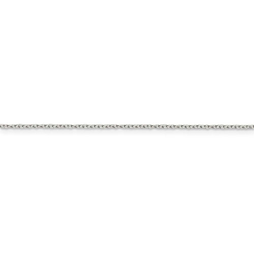 Image of 22" Sterling Silver 1.30mm Forzantina Cable Chain Necklace