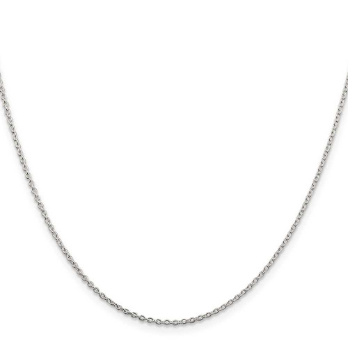 Image of 22" Sterling Silver 1.5mm Cable Chain Necklace w/4in ext.