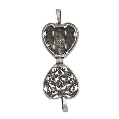 Image of 24" Always in My Heart Memorial Urn Ash Holder Locket Necklace