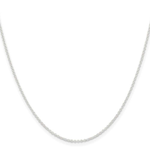 Image of 24" Sterling Silver 1.45mm Forzantina Cable Chain Necklace