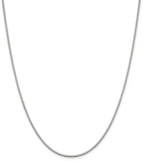 Image of 26" Sterling Silver 1.4mm Box Chain Necklace