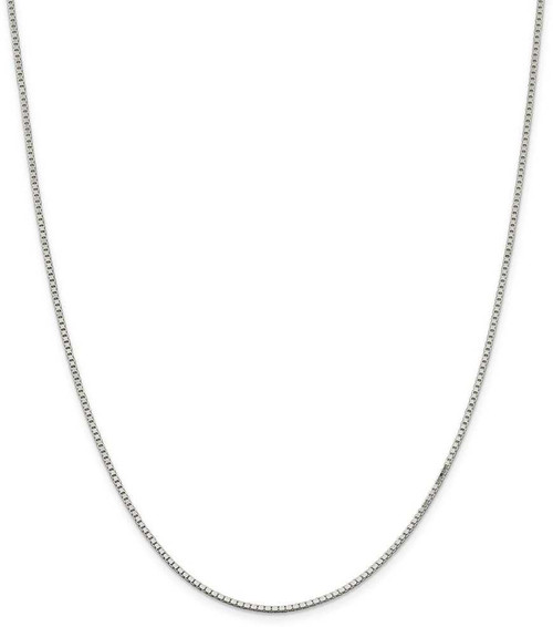 Image of 26" Sterling Silver 1.5mm Box Chain Necklace