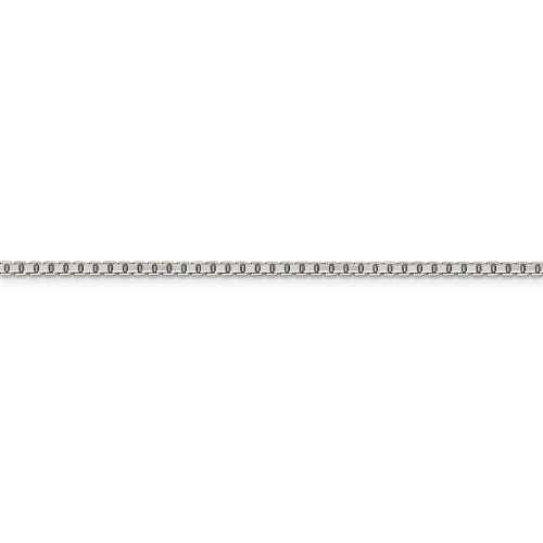 Image of 26" Sterling Silver 2mm 8 Sided Diamond-cut Box Chain Necklace