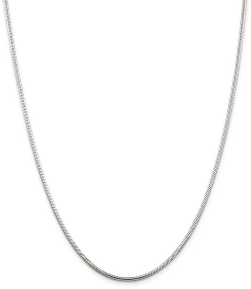 Image of 26" Sterling Silver 2mm Snake Chain Necklace