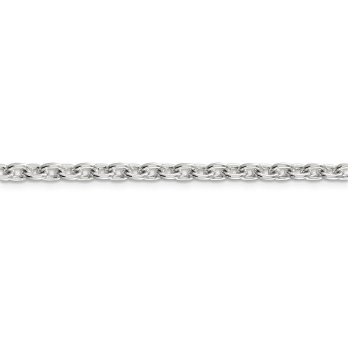 Image of 26" Sterling Silver 4.5mm Cable Chain Necklace