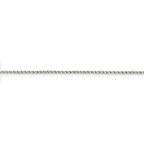 Image of 28" Sterling Silver 1.25mm Twisted Box Chain Necklace