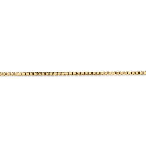 Image of 30" 14K Yellow Gold 1.9mm Box Chain Necklace