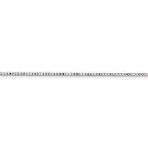 Image of 36" Sterling Silver 1.4mm Box Chain Necklace