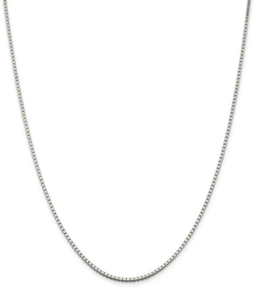 Image of 36" Sterling Silver 1.75mm Box Chain Necklace