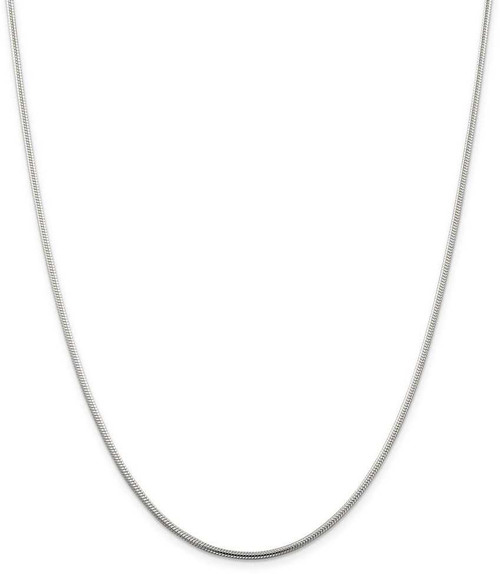 Image of 36" Sterling Silver 1.75mm Snake Chain Necklace