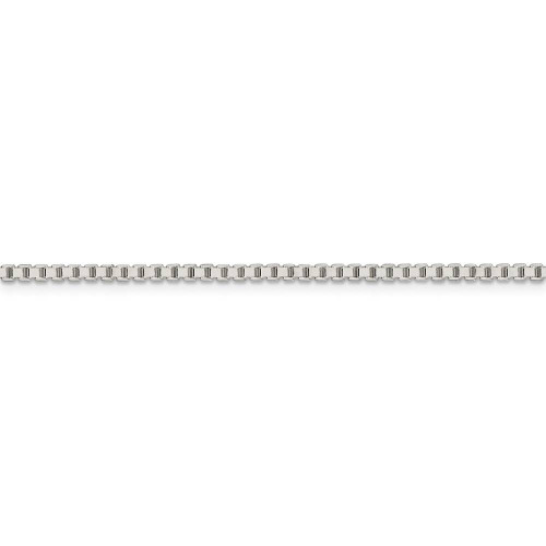 Image of 36" Sterling Silver 1.9mm Box Chain Necklace