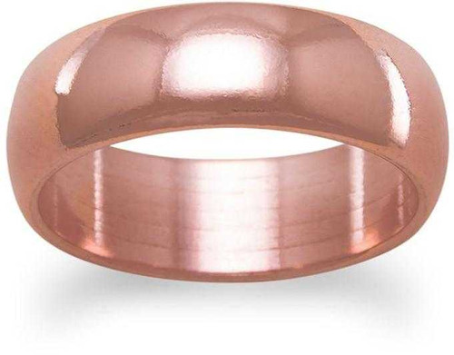 Image of 6mm (1/4") Solid Copper Ring