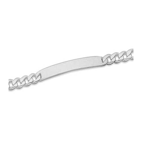 Image of 7" 180 Curb ID Bracelet 925 Sterling Silver - LIMITED STOCK