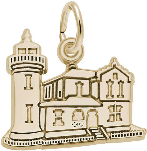 Image of Admiralty Head, WA Lighthouse Charm (Choose Metal) by Rembrandt