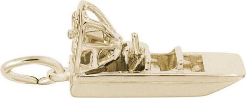 Image of Air Boat Charm (Choose Metal) by Rembrandt