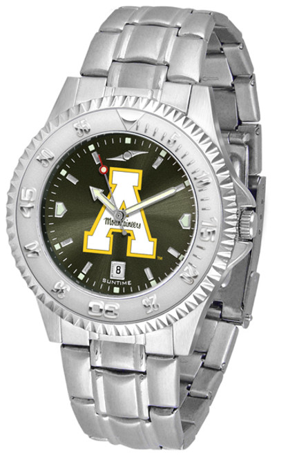 Appalachian State Mountaineers Competitor Steel AnoChrome Mens Watch