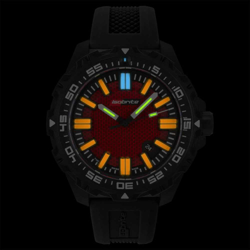 Image of ArmourLite Tritium Watch - Isobrite Afterburner Series Red Dial ISO4003