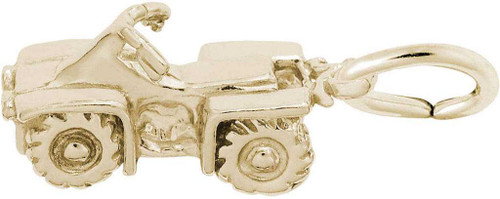 Image of ATV Charm (Choose Metal) by Rembrandt