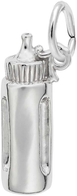 Image of Baby Bottle Charm (Choose Metal) by Rembrandt