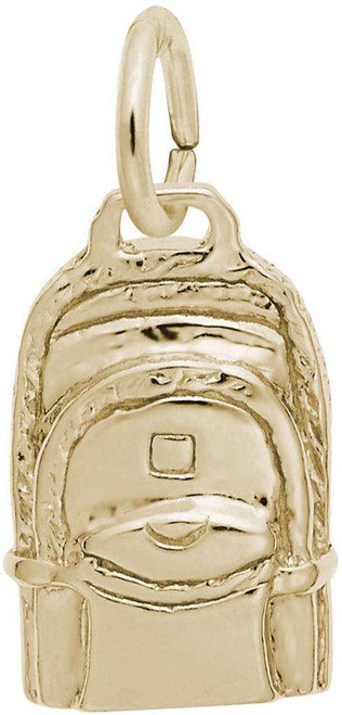 Image of Back Pack Charm (Choose Metal) by Rembrandt