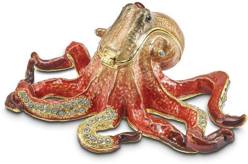 Image of Bejeweled OLA Octopus Trinket Box (Gifts)