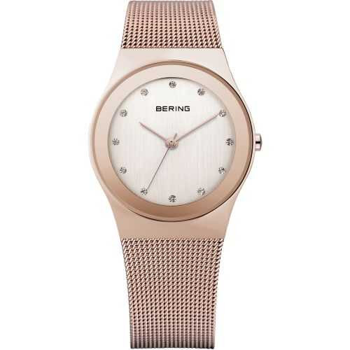 Image of Bering Time - Classic - Ladies Rose Gold Plated Mesh Watch withs 12927-366 (Womens)