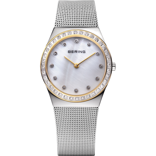 Image of Bering Time - Classic - Ladies Silver-Tone Mesh Watch 12430-010 (Womens)