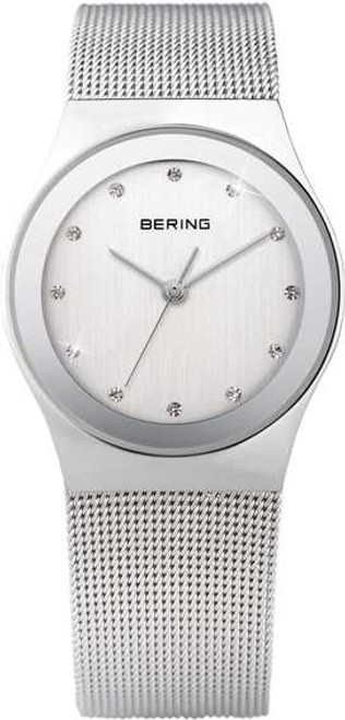 Image of Bering Time - Classic - Ladies White Mesh Watch 12927-000 (Womens)