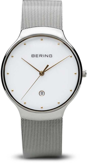 Image of Bering Time Watch - Classic - Unisex Polished Silver-Tone 13338-001