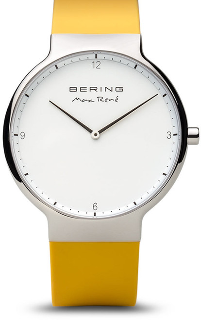 Bering Time Watch - Max Rene - Mens Polished Silver-Tone 15540-600
