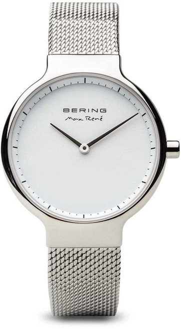 Image of Bering Time Watch - Max Rene - Womens Polished Silver-Tone 15531-004