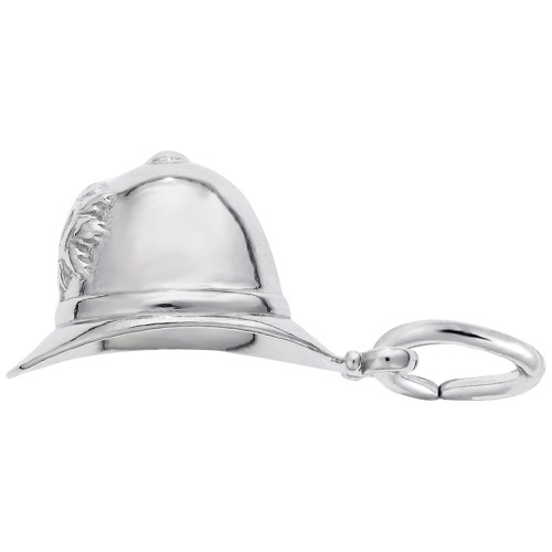 Image of Bobby Helmet Charm (Choose Metal) by Rembrandt