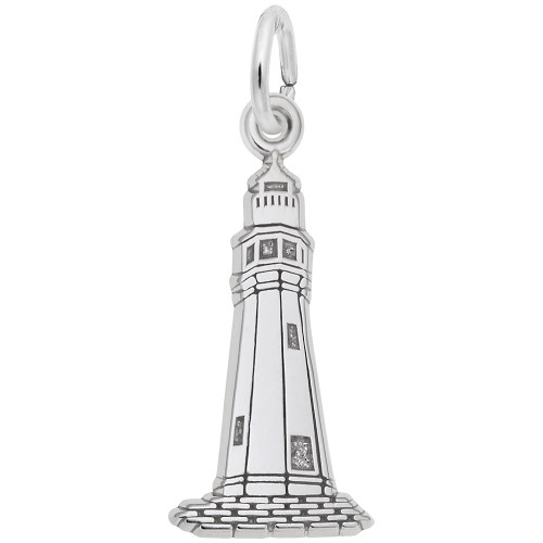 Image of Buffalo, NY Lighthouse Charm (Choose Metal) by Rembrandt