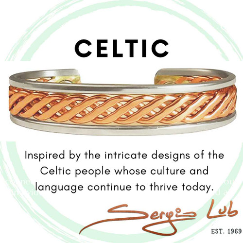 Image of Celtic - Sergio Lub Magnetic Bracelet - Made in USA! (Lub789)