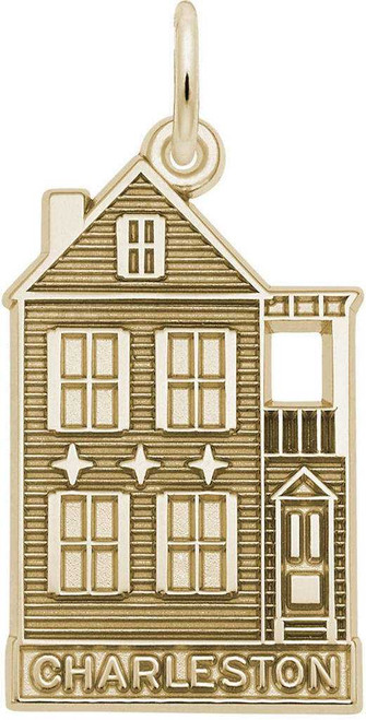 Image of Charleston Row House Charm (Choose Metal) by Rembrandt