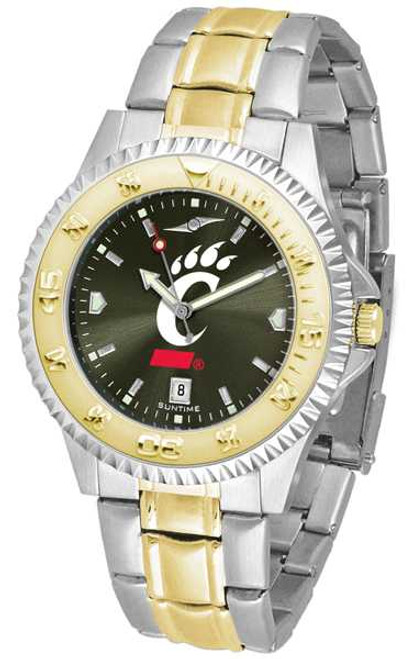 Image of Cincinnati Bearcats Competitor Two Tone AnoChrome Mens Watch