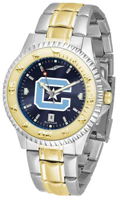 Image of Citadel Bulldogs Competitor Two Tone AnoChrome Mens Watch