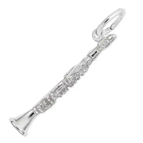 Image of Clarinet Charm (Choose Metal) by Rembrandt