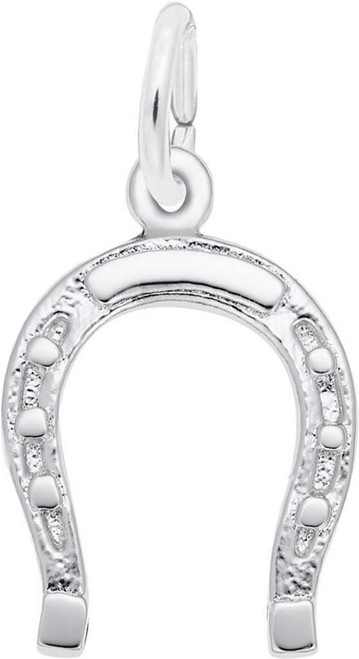Image of Classic Good Luck Horseshoe Charm (Choose Metal) by Rembrandt