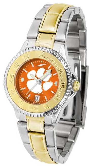 Image of Clemson Tigers Competitor Ladies Two Tone AnoChrome Watch