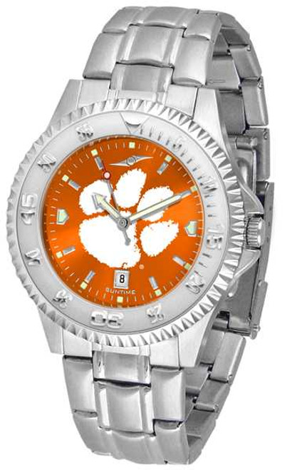Image of Clemson Tigers Competitor Steel AnoChrome Mens Watch