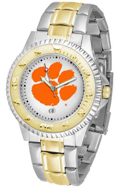 Image of Clemson Tigers Competitor Two Tone Mens Watch