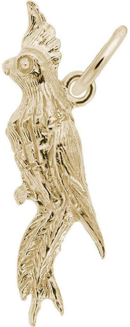 Image of Cockatoo Charm (Choose Metal) by Rembrandt