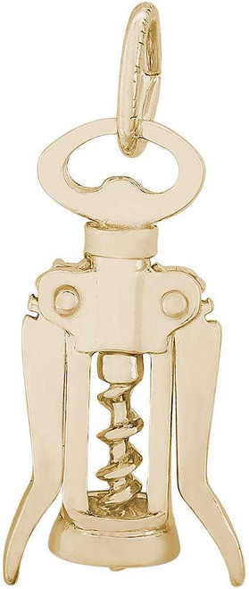 Image of Corkscrew Charm (Choose Metal) by Rembrandt