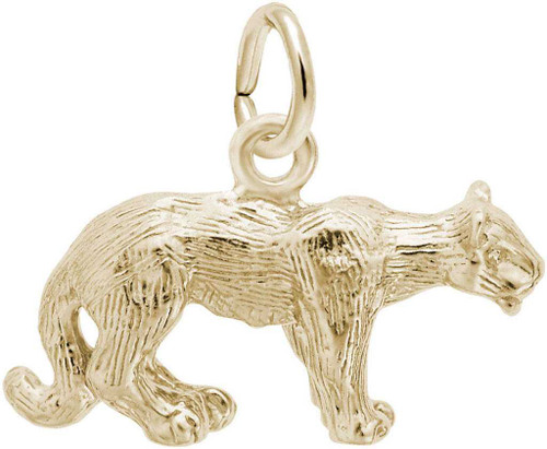 Image of Cougar Charm (Choose Metal) by Rembrandt